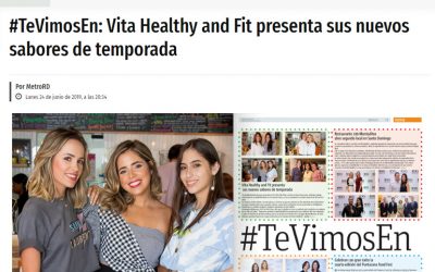 #TeVimosEn: Vita Healthy and Fit presenta sus nuevos sabores de temporada – MetroRD