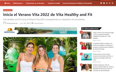 Dominicana Gourmet – Inicia el Verano Vita 2022 de Vita Healthy and Fit