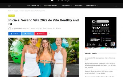 FLOWMAG – Inicia el Verano Vita 2022 de Vita Healthy and Fit
